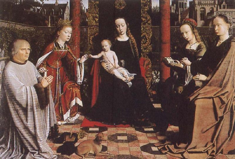 The Virgin and Child with Saints and Donor, Gerard David